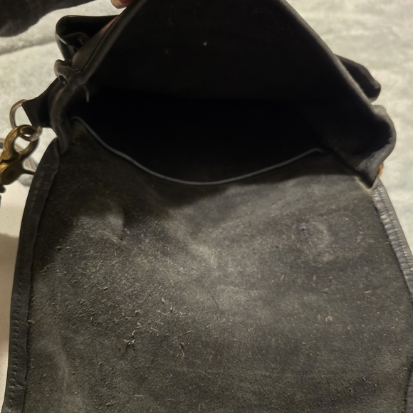 Classic Coach Black Leather  Bag - Picture 5 of 5